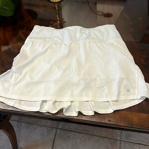 Lululemon white skirt